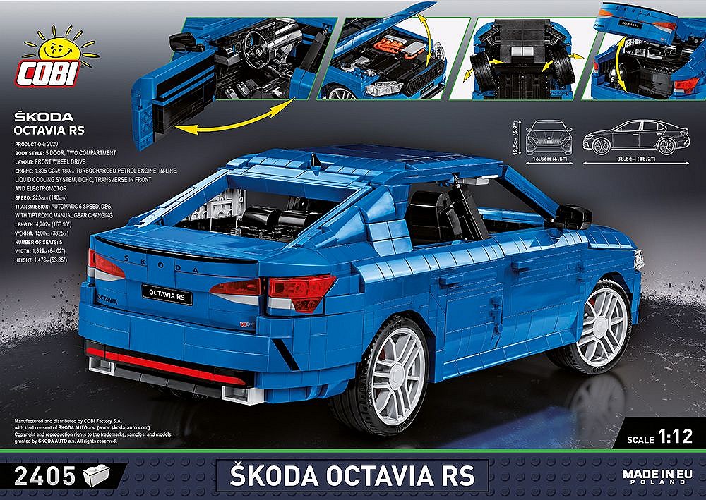 Škoda Octavia RS - uszkodzone opakowanie - fot. 6