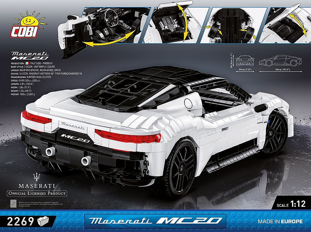 Maserati MC20 - uszkodzone opakowanie - fot. 3