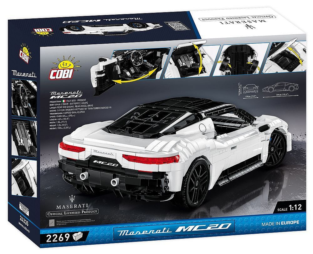Maserati MC20 - uszkodzone opakowanie - fot. 13