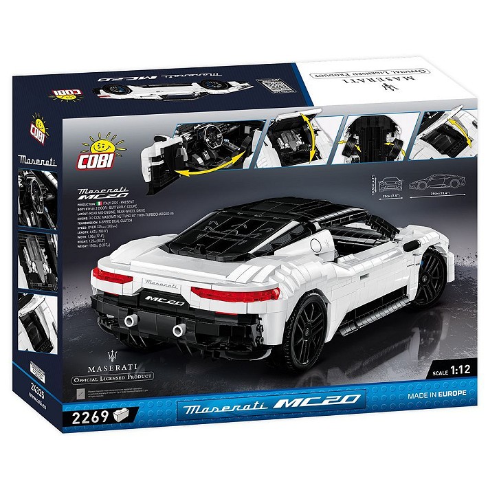Maserati MC20 - uszkodzone opakowanie - fot. 13