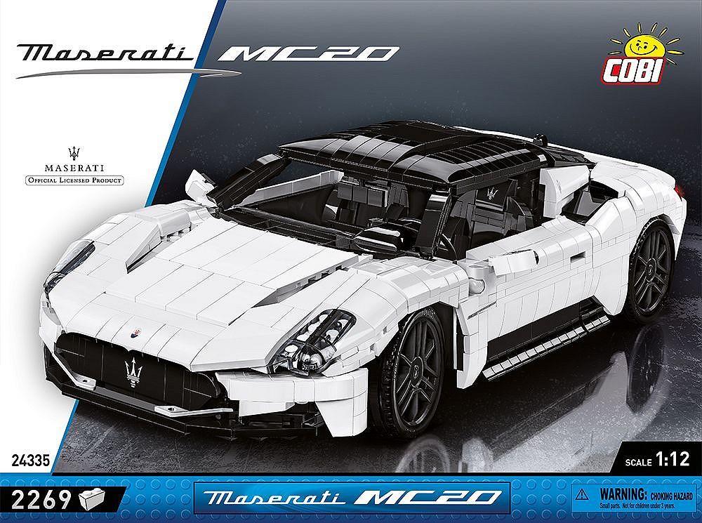Maserati MC20 - uszkodzone opakowanie - fot. 2