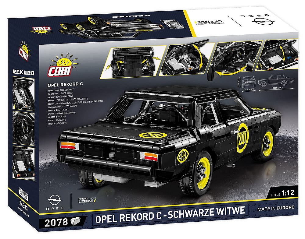 Opel Rekord C Schwarze Witwe - uszkodzone opakowanie - fot. 17