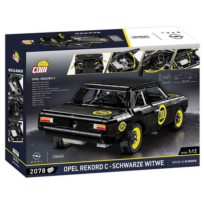 Opel Rekord C Schwarze Witwe - uszkodzone opakowanie - fot. 17