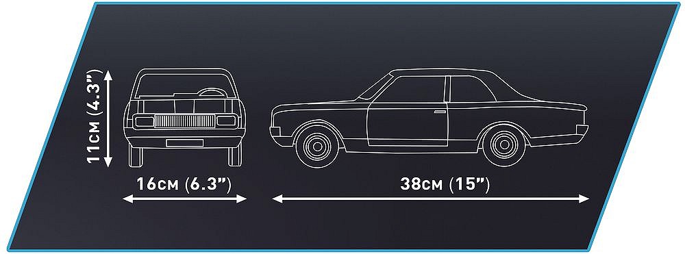 Opel Rekord C Schwarze Witwe - uszkodzone opakowanie - fot. 10
