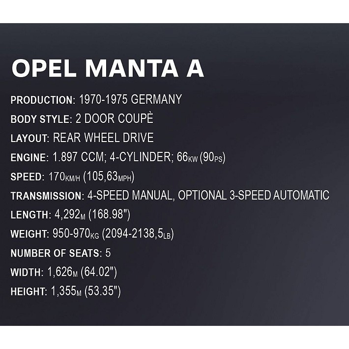 Opel Manta A 1970 - Executive Edition - fot. 11