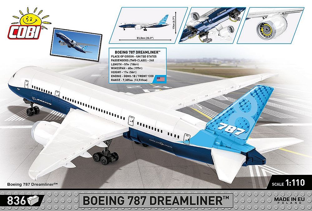 Boeing 787 Dreamliner - uszkodzone opakowanie - fot. 5