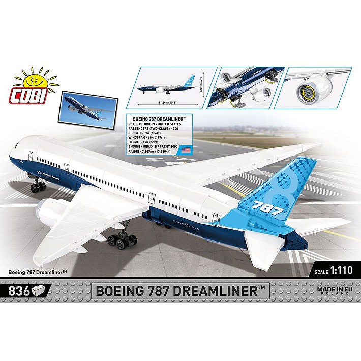 Boeing 787 Dreamliner - uszkodzone opakowanie - fot. 5
