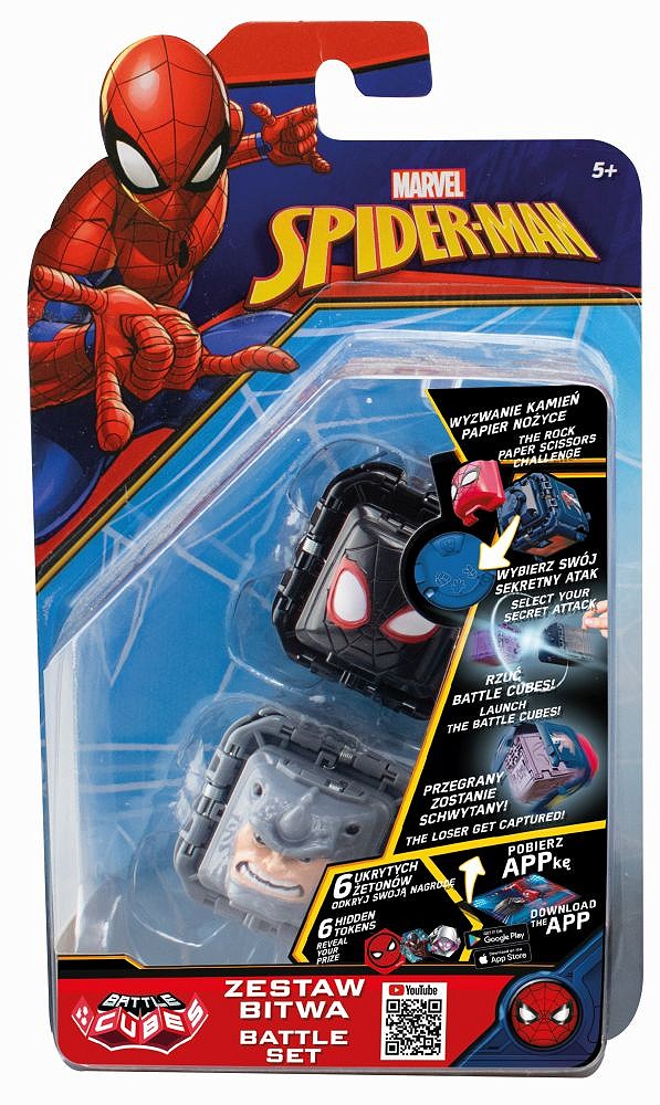 Marvel Spider-Man Battle Cubes