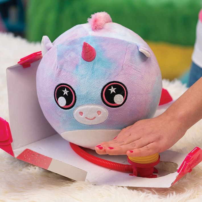 Little Biggies Pluszowe mini zwierzątka Jednorożec biały - uszkodzone opakowanie - fot. 7