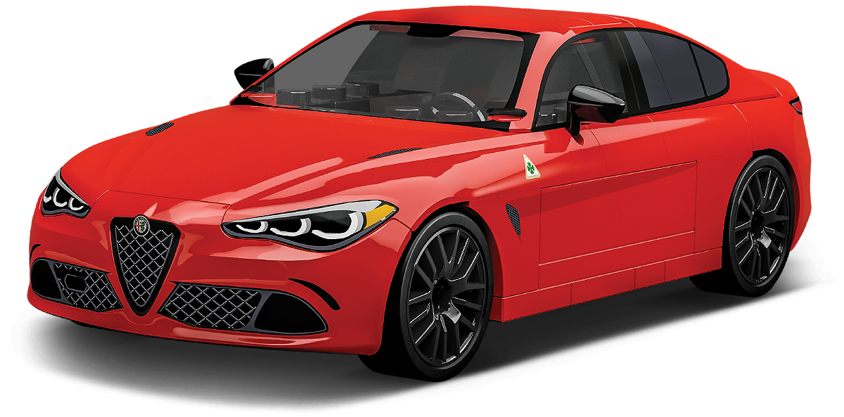 Giulia Quadrifoglio - uszkodzone opakowanie