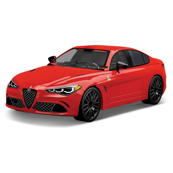 Giulia Quadrifoglio - uszkodzone opakowanie