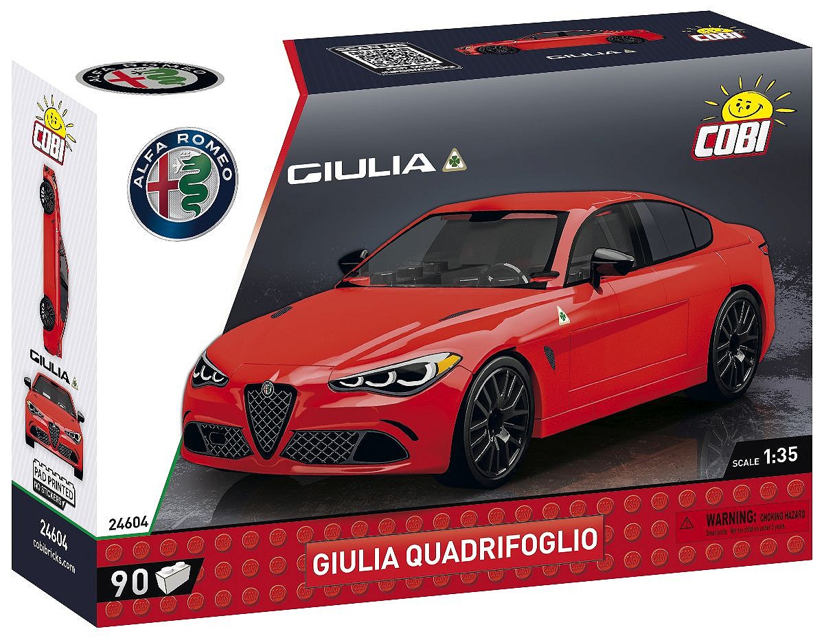 Giulia Quadrifoglio - uszkodzone opakowanie - fot. 5