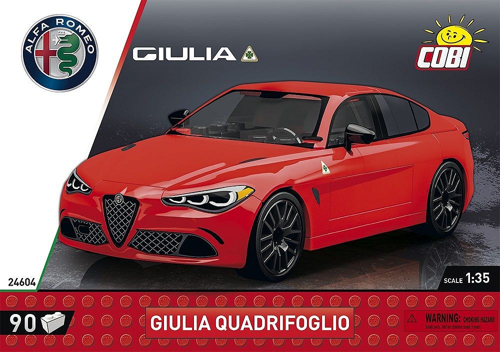 Giulia Quadrifoglio - uszkodzone opakowanie - fot. 2