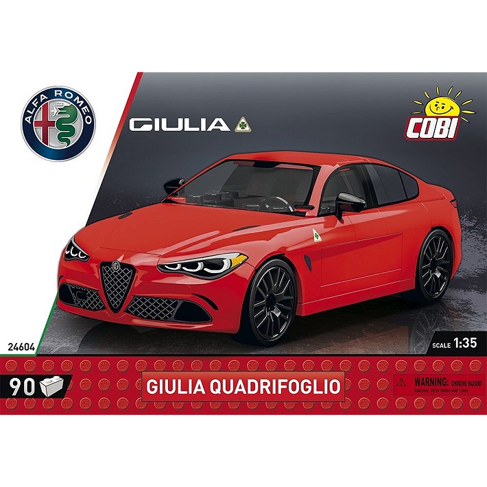 Giulia Quadrifoglio - uszkodzone opakowanie - fot. 2