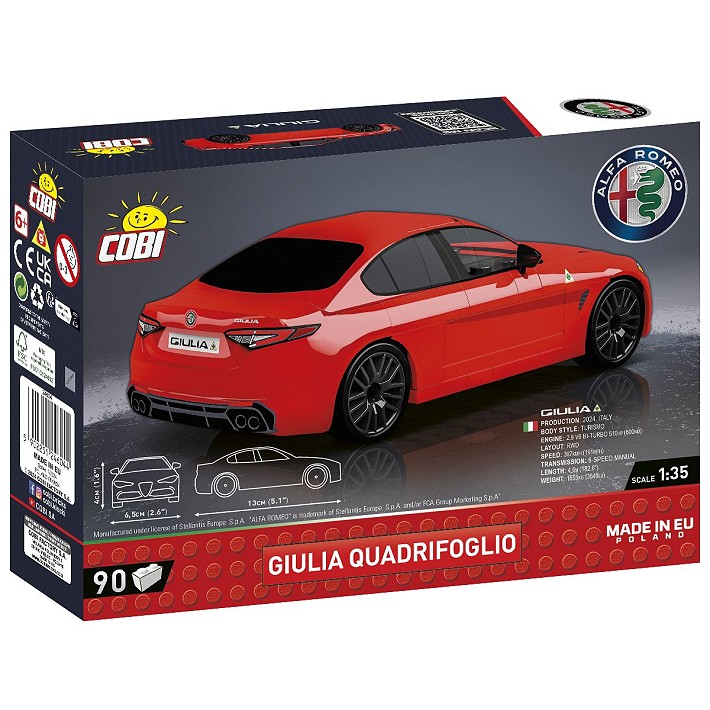 Giulia Quadrifoglio - uszkodzone opakowanie - fot. 6