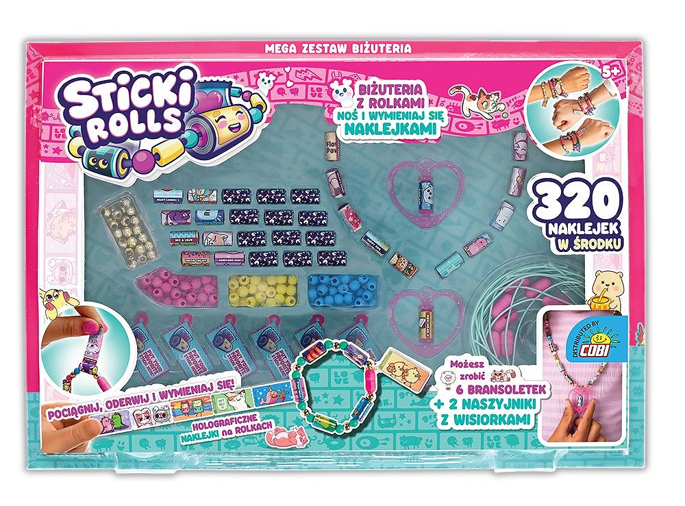 Sticki Rolls Mega zestaw Biżuteria