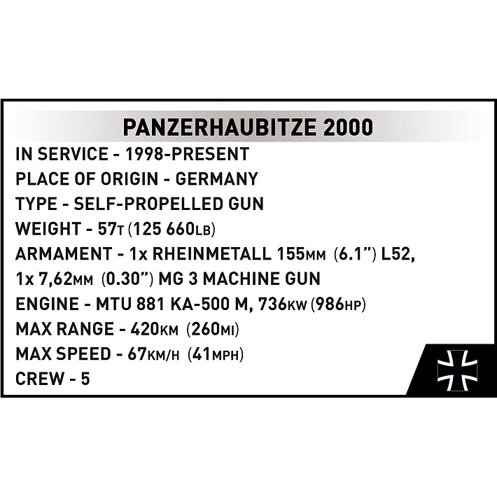 Panzerhaubitze 2000 - uszkodzone opakowanie - fot. 10