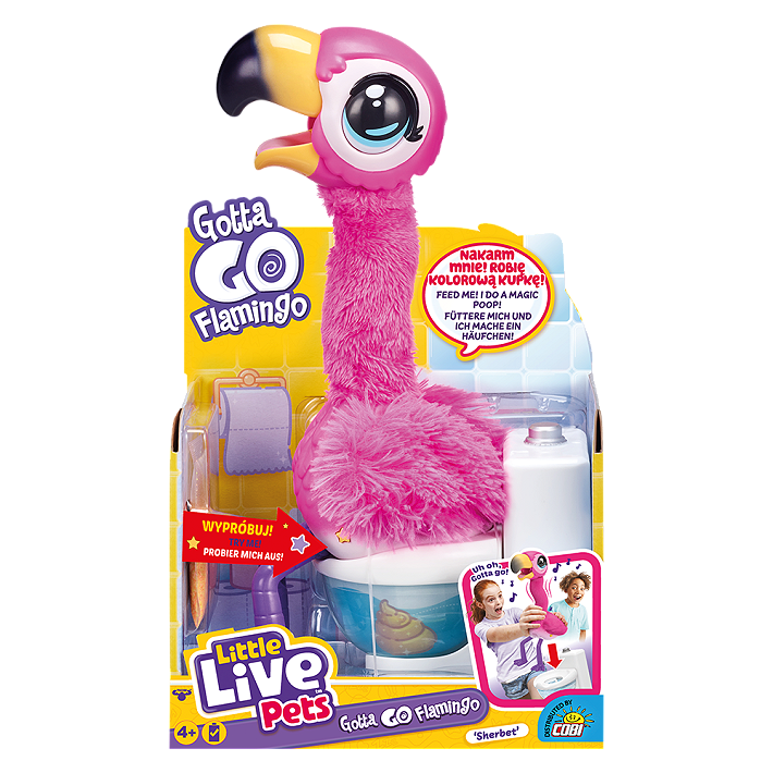 Gotta Go Flamingo - uszkodzone opakowanie