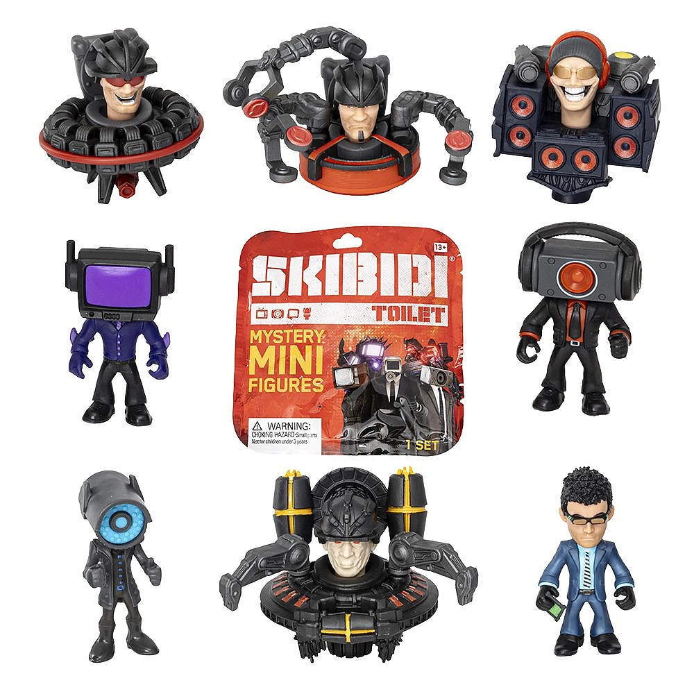 Skibidi Toilet Mini Figurki