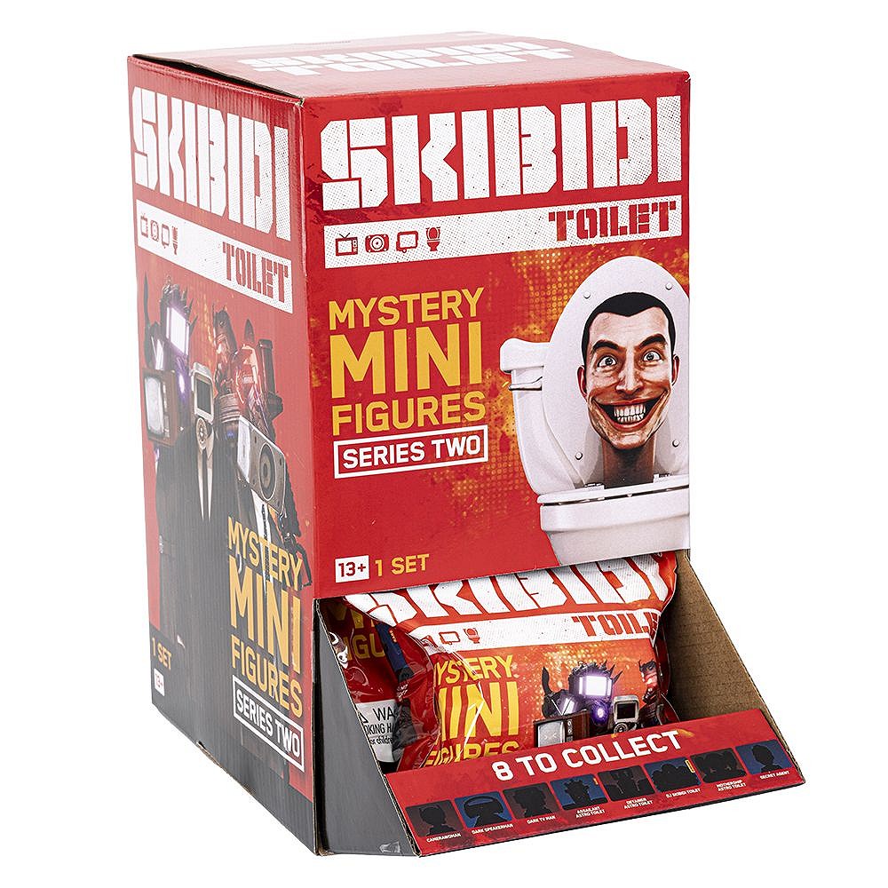 Skibidi Toilet Tajemnicze mini figurki S2 - fot. 2