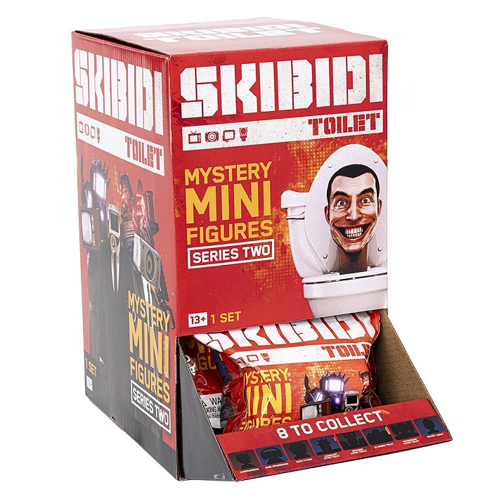Skibidi Toilet Tajemnicze mini figurki S2 - fot. 2