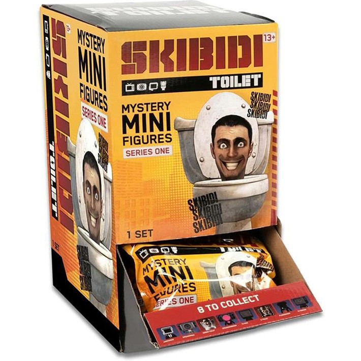 Skibidi Toilet Tajemnicze mini figurki - fot. 2