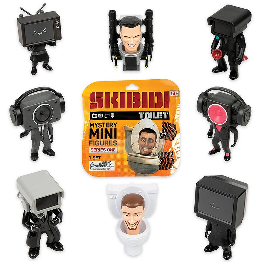 Skibidi Toilet Mini Figurki Kolekcja