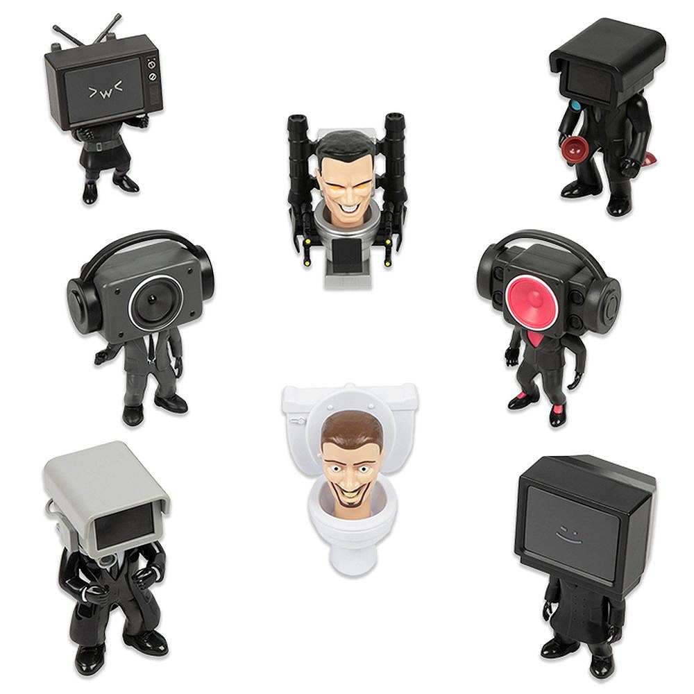 Skibidi Toilet Tajemnicze mini figurki - fot. 6