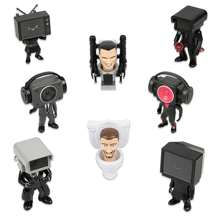 Skibidi Toilet Tajemnicze mini figurki - fot. 6