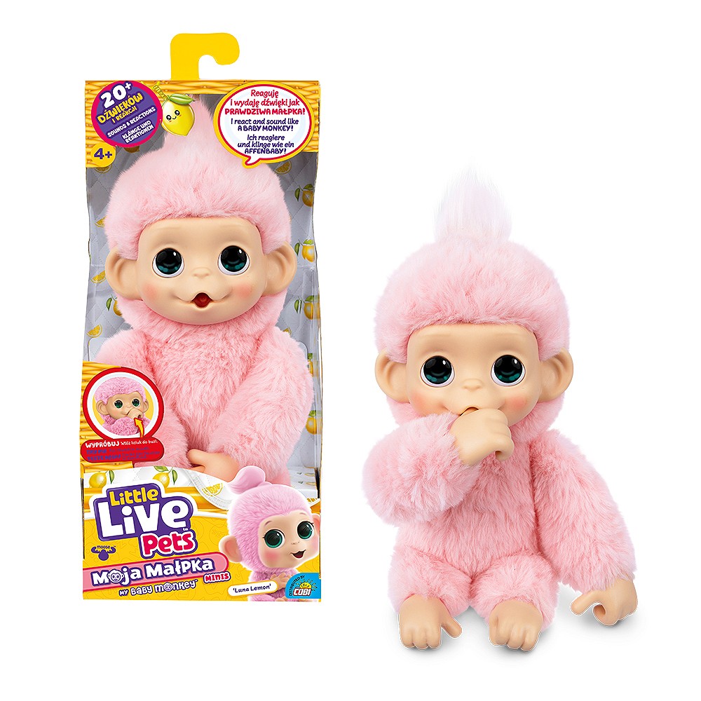 LLP Mini małpka Luna Lemon